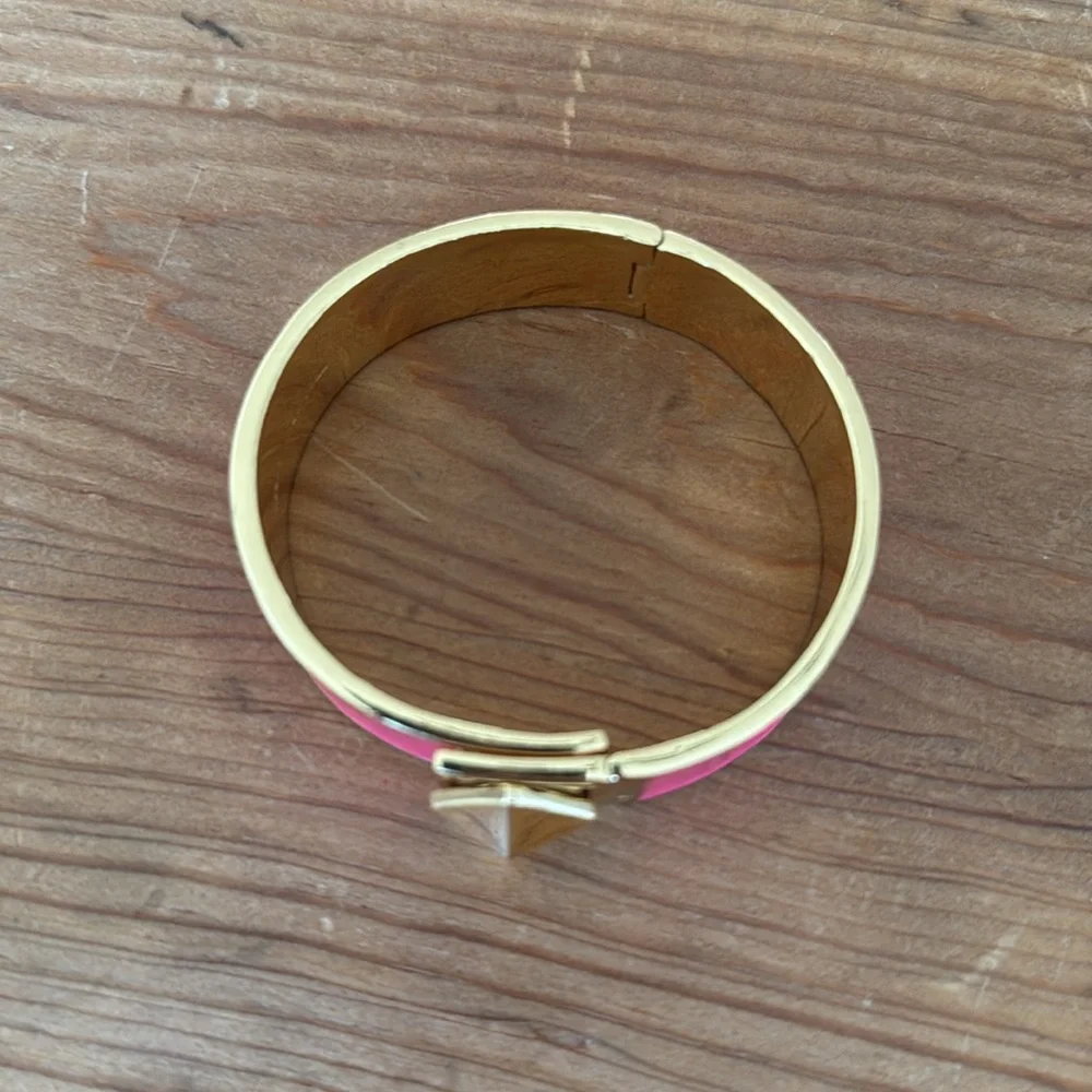 Kate Spade Pyramid Stud Turn-Lock Bangle - Picture 5 of 8